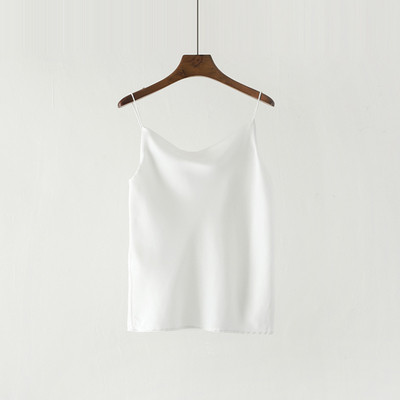 Naiste stiilne õhukeste rihmadega topp