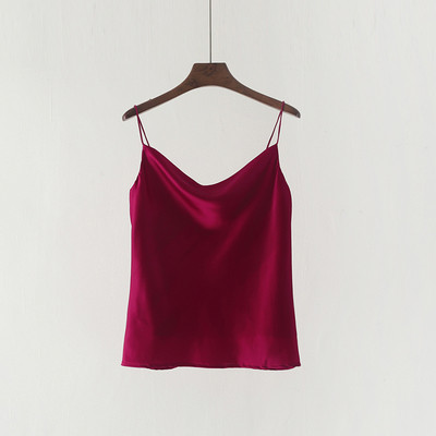 Naiste stiilne õhukeste rihmadega topp