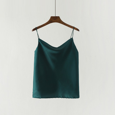 Naiste stiilne õhukeste rihmadega topp