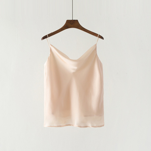 Naiste stiilne õhukeste rihmadega topp