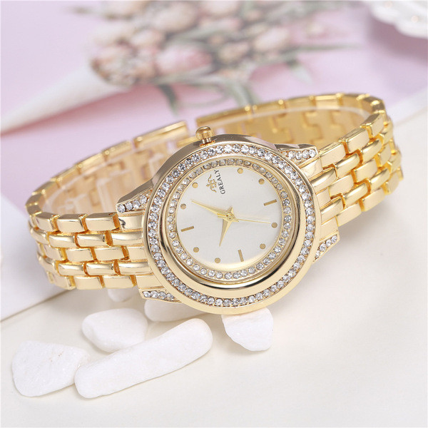 Fém kvarc óra kövekkel