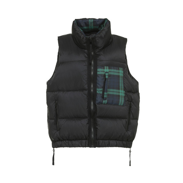 Γυναικείο καθημερινό γιλέκο casual με καρό τσέπη