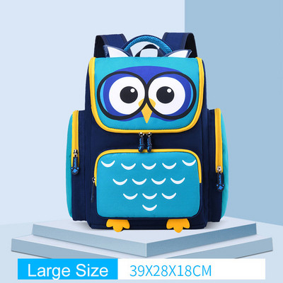 Iskolai hátizsák zsebbel és széles pántokkal