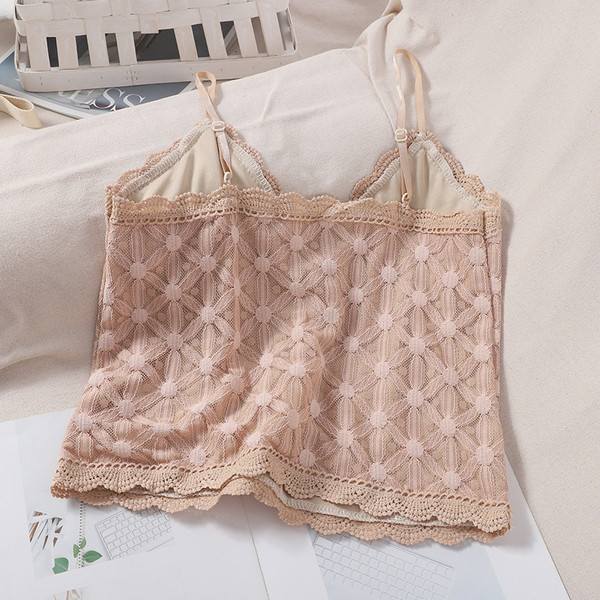 Naiste topp spits-kaelusega ja õhukeste rihmadega nööpidega