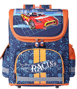 Školski ruksak za djevojčice i dječake s džepovima