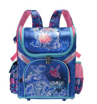 Školski ruksak za djevojčice i dječake s džepovima