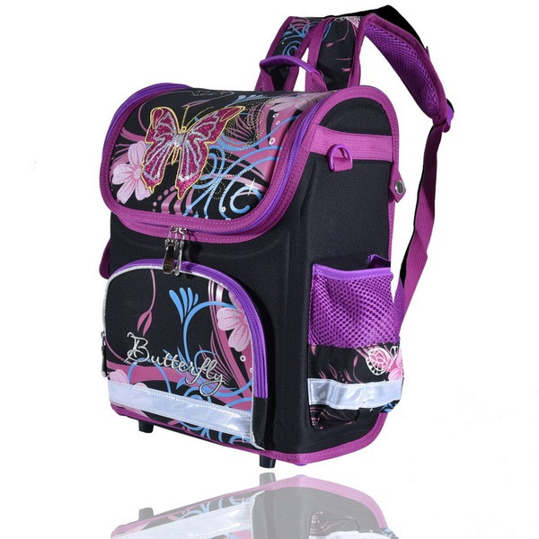 Školski ruksak za djevojčice i dječake s džepovima