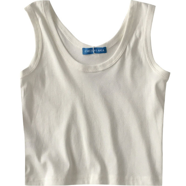 Ümara kaelusega ja laiade rihmadega vabaaja naiste topp