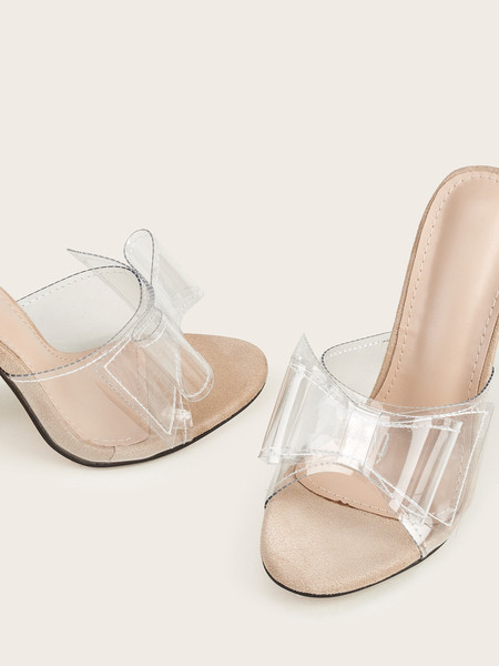 Κομψά γυναικεία ψηλοτάκουνα παπούτσια με σιλικόνη