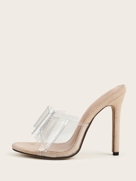 Κομψά γυναικεία ψηλοτάκουνα παπούτσια με σιλικόνη