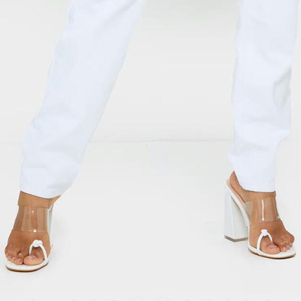 Elegantsed paksu kontsaga ja silikooniga naiste kingad