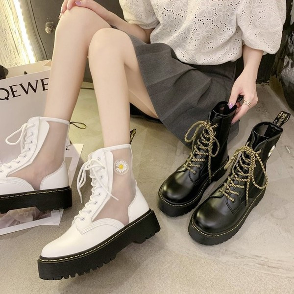 Hitid kõrge talla ja värviliste paeltega naiste nahksaapad