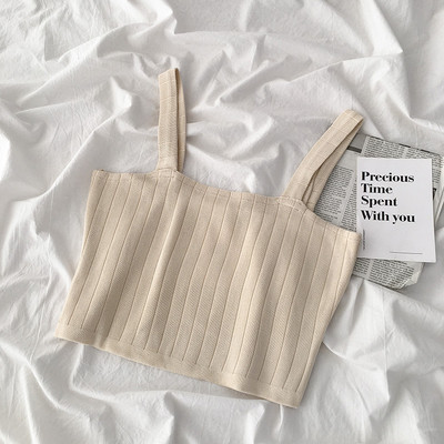 Napi rövid női akasztófelső vékony pánttal