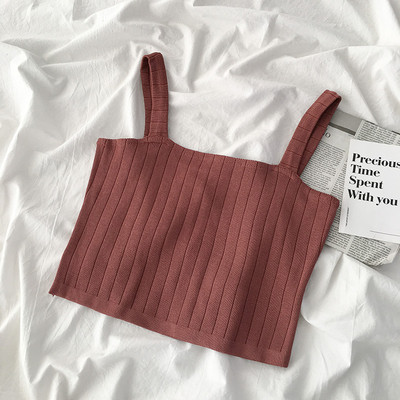 Napi rövid női akasztófelső vékony pánttal