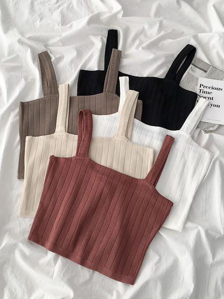 Napi rövid női akasztófelső vékony pánttal