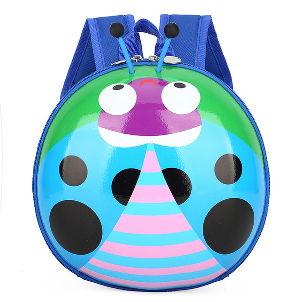 Värviline ümara kujuga laste seljakott