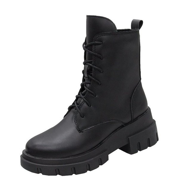 Női bőr őszi-téli csizma