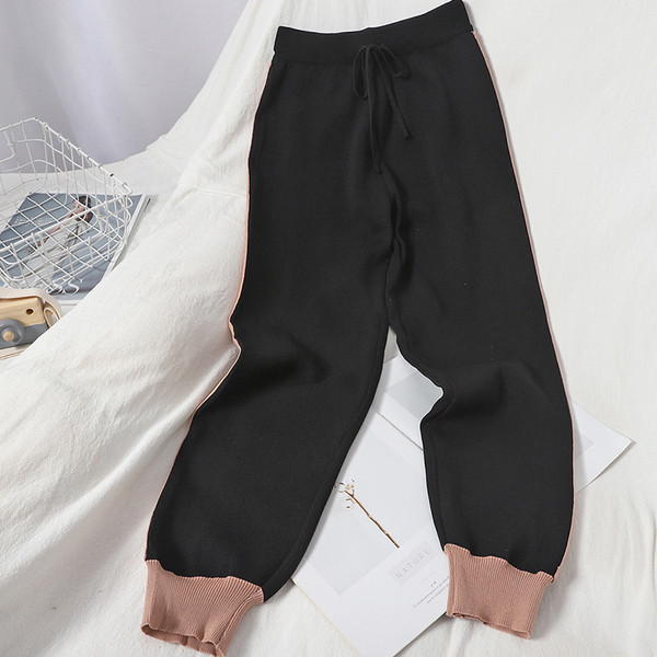 Naiste igapäevane kaheosaline tõmbluku ja kõrge vöökohaga komplekt