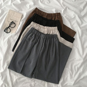 Széles női nadrág elasztikus derékkal