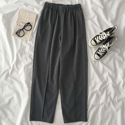 Széles női nadrág elasztikus derékkal