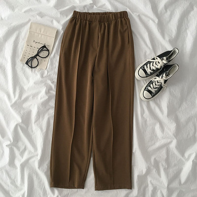 Széles női nadrág elasztikus derékkal