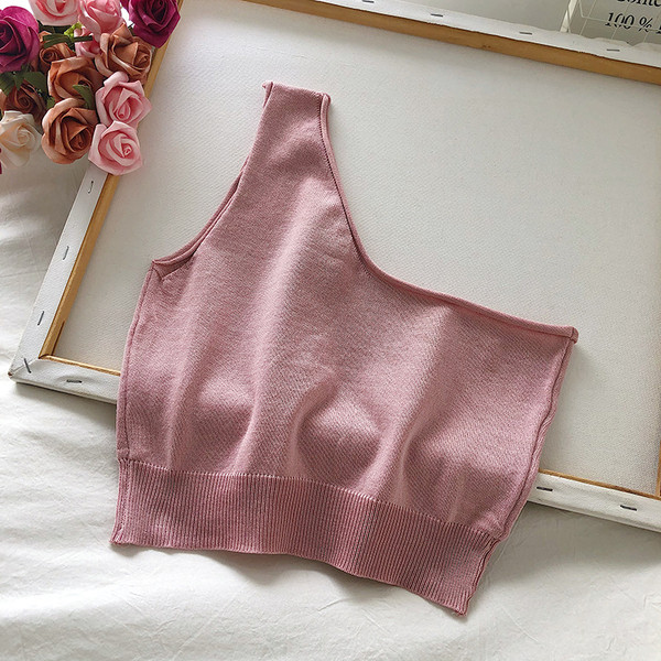 Igapäevane ühe rihmaga naiste topp