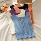 Corduroy jersey nyakkendővel