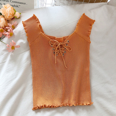 Corduroy jersey nyakkendővel