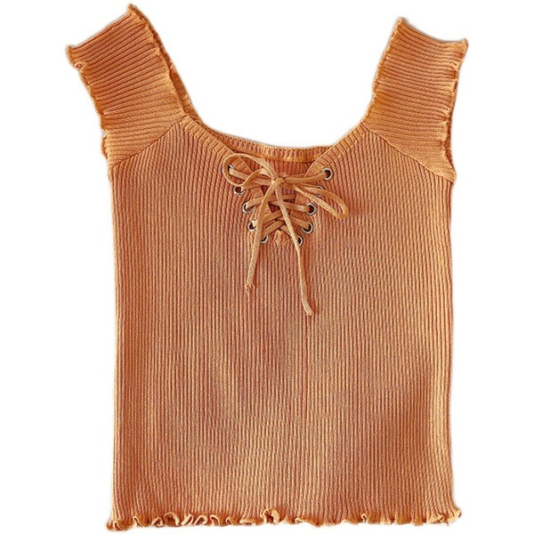 Corduroy jersey nyakkendővel