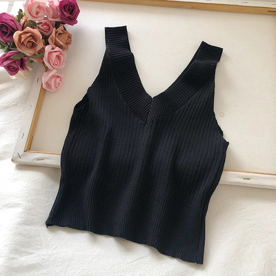 Alkalmi női felső, kordbársony dzsörzéből, V-nyakkal