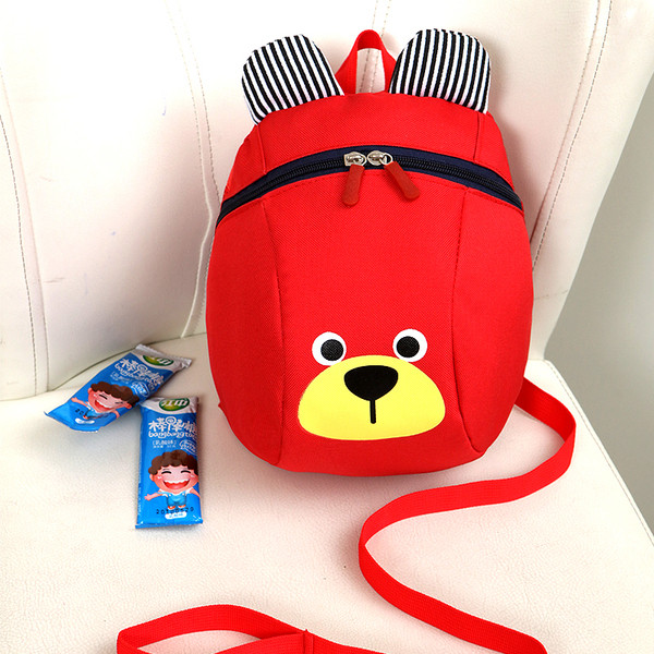 Υφασμάτινο παιδικό σακίδιο με απλικέ και τρισδιάστατα στοιχεία