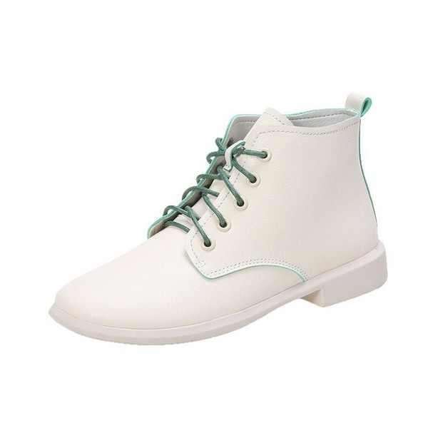 Ženske casual čizme s vezicama u boji