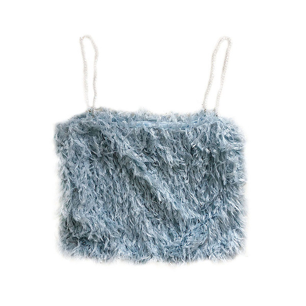 Γυναικείο αμάνικο μπλουζάκι  με λεπτούς ιμάντες