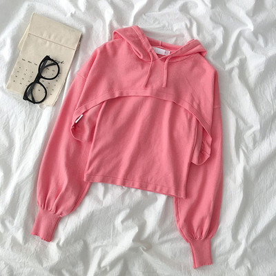 Γυναικείο σετ από δύο μέρη - μπλούζα και αμάνικο