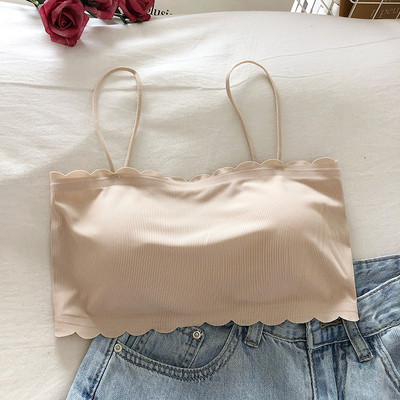 Moodne peenikeste rihmadega naiste rinnakas