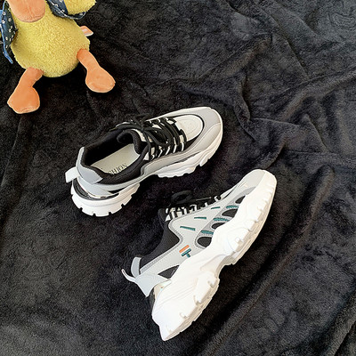 Νέο μοντέλο γυναικεία αθλητικά παπούτσια με τραχιά σόλα