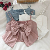 Sieviešu bikses ar lenti un plānām lencēm