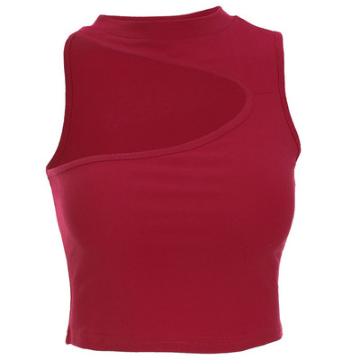 Κομψό κοντό γυναικείο αμάνικο κλαδικό μοντέλο