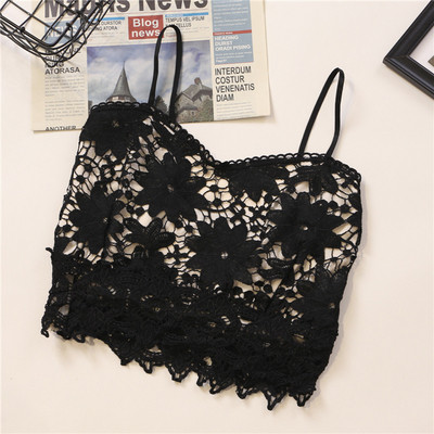 Csipke női rövid pántokkal