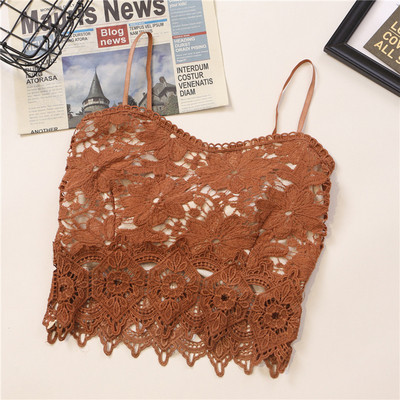 Csipke női rövid pántokkal