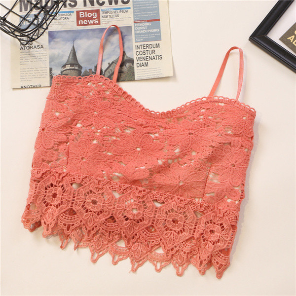 Csipke női rövid pántokkal