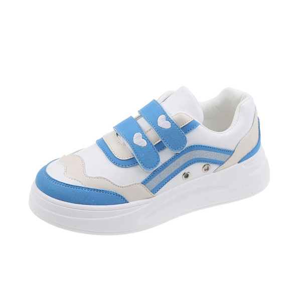 Női színes tornacipő új modellje lapos talppal