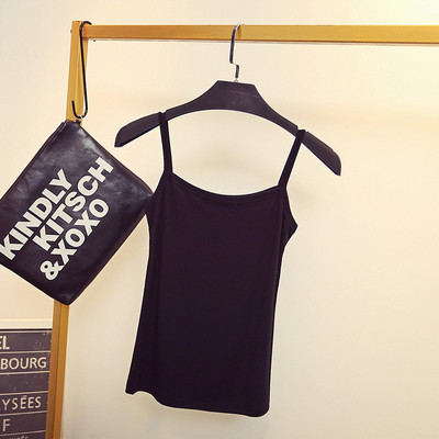 Καθημερινό μοντέρνο γυναικείο αμάνικο κλασικό μοντέλο με λεπτά λουράκια