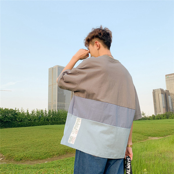 Suvine lühikeste varrukatega T-särk meestele