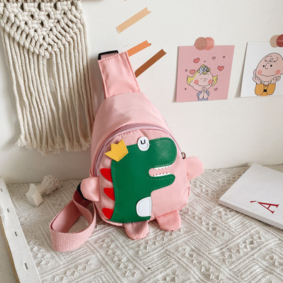 Καθημερινή παιδική τσάντα με εκτύπωση δεινοσαύρων και τρισδιάστατα στοιχεία