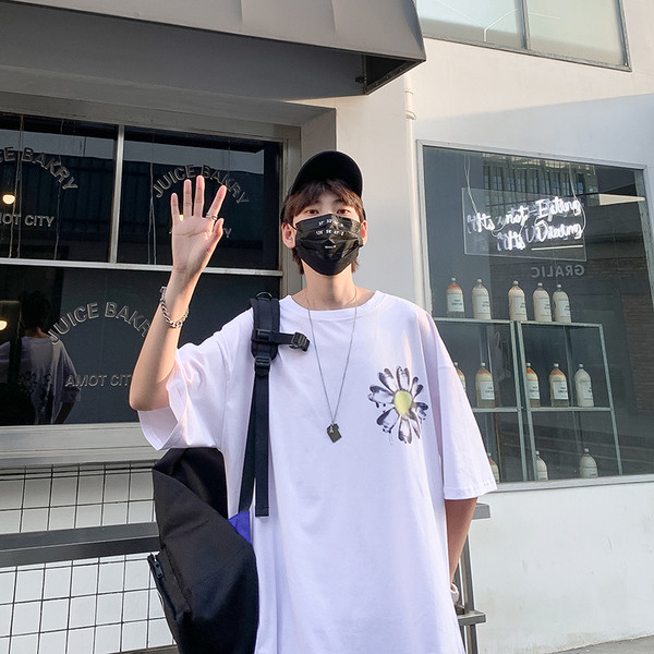 Ανδρικό μπλουζάκι με έγχρωμη εκτύπωση 