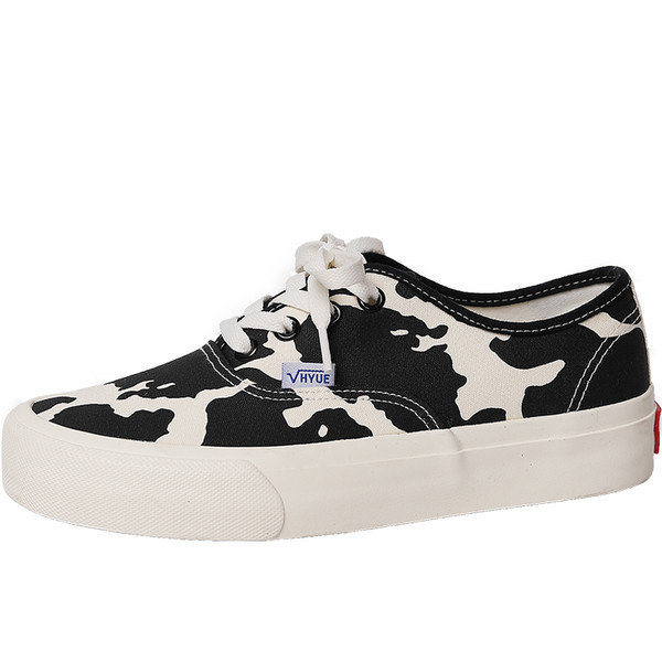 Vászon alkalmi női tornacipő állatmintával