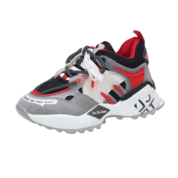 Casual γυναικεία αθλητικά παπούτσια με τραχιά σόλα