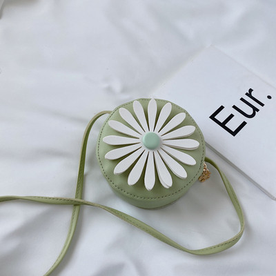 Ümmargune lastekott 3D lillega