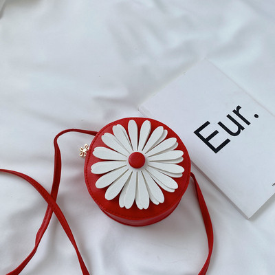 Ümmargune lastekott 3D lillega